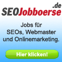 Jobs f&uuml;r SEO und Onlinemarketing suchen und bieten
