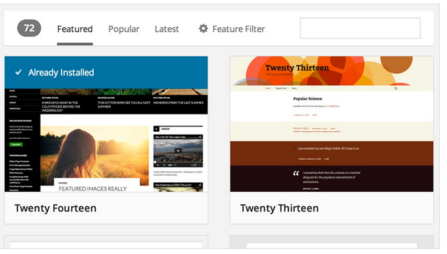 Themes-Browser